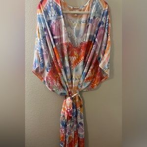 Show Me Your MuMu Hana TruMu Plus O/S Coverup with Belt